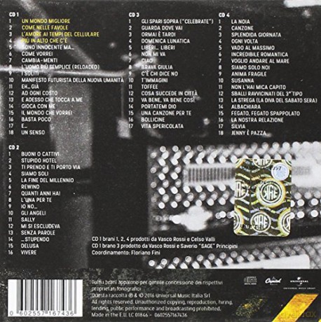 Vasco Rossi: Vasco Non Stop [4CD]