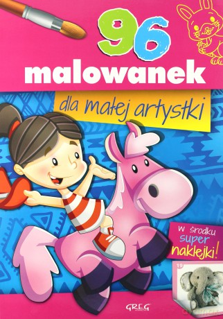 96 malowanek dla małej artystki [KSIĄŻKA]