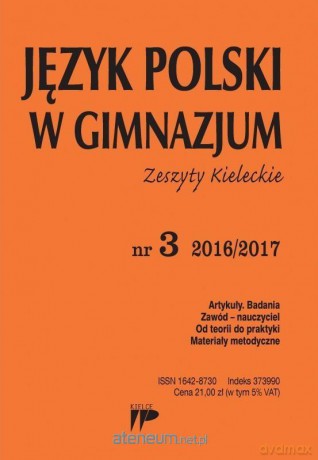 Język Polski w Gimnazjum nr 3 2016/2017 [KSIĄŻKA]