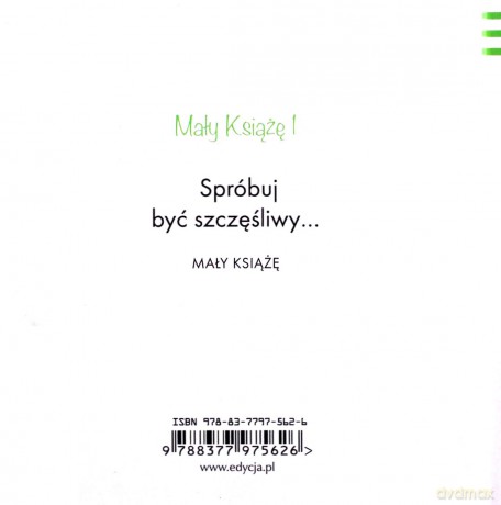 Mały Książę 1 - Szczęścia - Antoine de Saint-Exupery [KSIĄŻKA]