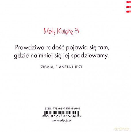 Mały Książę 3 - Życzenia od serca - Antoine de Saint-Exupery [KSIĄŻKA]