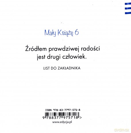 Mały Książę 6 - Myślę o Tobie - Antoine de Saint-Exupery [KSIĄŻKA]