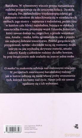 O matko! - Alejandro Palomas [KSIĄŻKA]