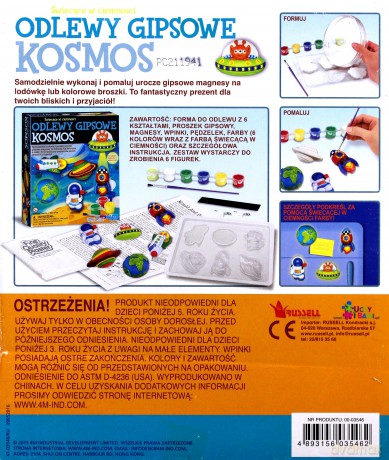 Odlewy gipsowe - Kosmos