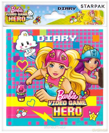 Pamiętnik z kluczykiem Barbie w świecie gier [KSIĄŻKA]