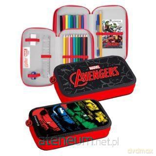 Piórnik z wyposażeniem Avengers