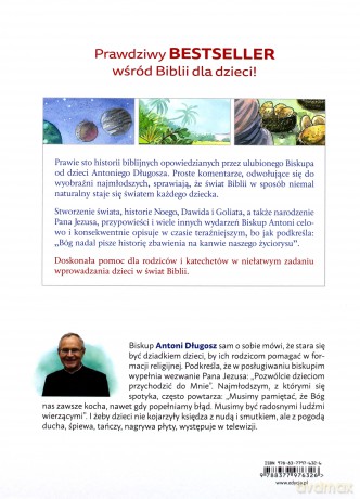Pismo Święte dla dzieci. Dobry Bóg mówi do nas - bp Antoni Długosz [KSIĄŻKA]