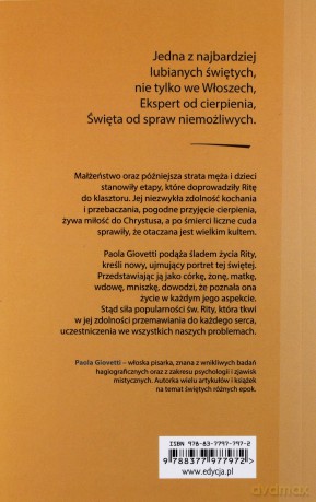 Rita z Cascii. Święta od spraw niemożliwych - Paola Giovetti [KSIĄŻKA]