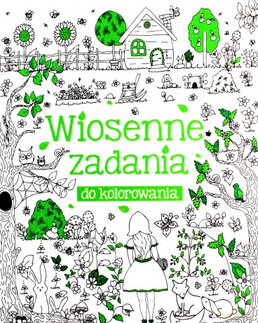 Wiosenne zadania do kolorowania - Beata Białogłowska-Piwko [KSIĄŻKA]