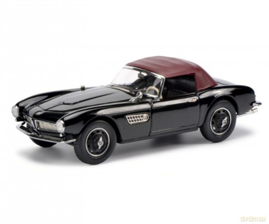 BMW 507 Softtop (black with dark red topeck)