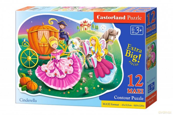 CASTOR 12 el. Maxi Kopciuszek [PUZZLE]