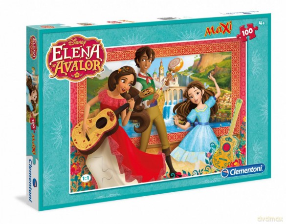 CLEMENTONI 100 el. Maxi, Elena z Avaloru [PUZZLE]