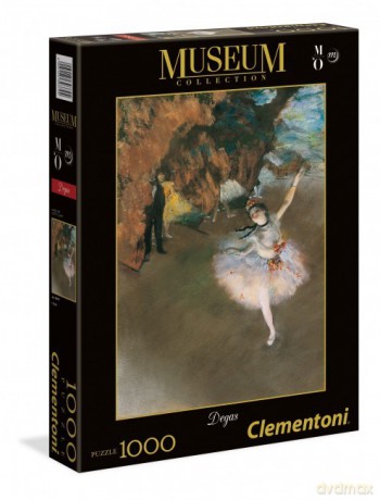 CLEMENTONI 1000 el. Degas, Primaballerina [PUZZLE]