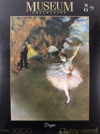 CLEMENTONI 1000 el. Degas, Primaballerina [PUZZLE]