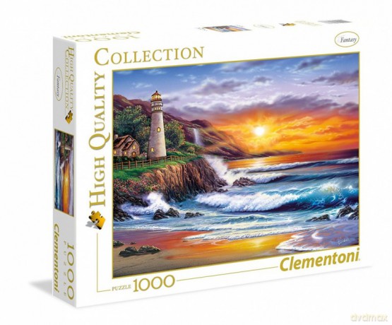 CLEMENTONI 1000 el. Latarnia morska [PUZZLE]