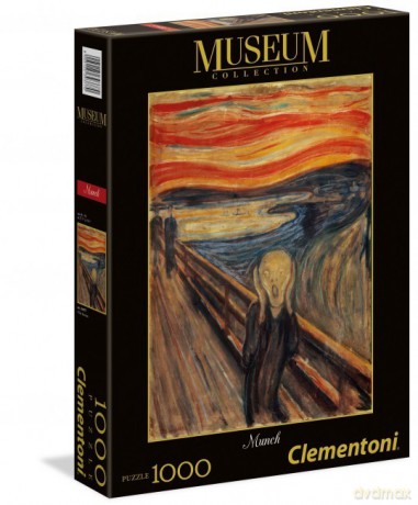 CLEMENTONI 1000 el. Munch, Krzyk [PUZZLE]