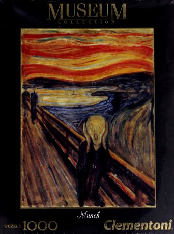 CLEMENTONI 1000 el. Munch, Krzyk [PUZZLE]