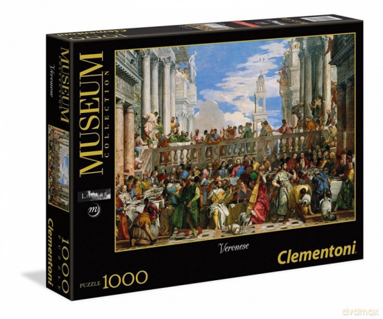 CLEMENTONI 1000 el. Veronese, Wesele w Kanie [PUZZLE]