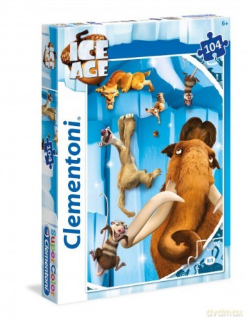 CLEMENTONI 104 el. Epoka Lodowcowa [PUZZLE]