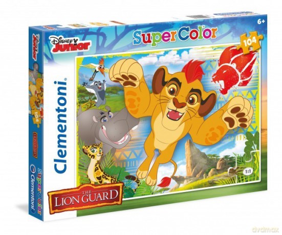 CLEMENTONI 104 el. Lwia Straż [PUZZLE]