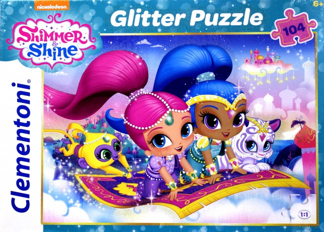 CLEMENTONI 104 el. Shimmer i Shine [PUZZLE]