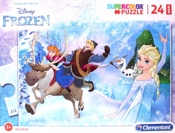 CLEMENTONI 24 el. Maxi Frozen [PUZZLE]