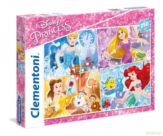 CLEMENTONI 250 el. Księżniczki [PUZZLE]