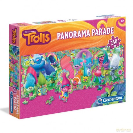 CLEMENTONI 250 el. Panorama, Trole [PUZZLE]