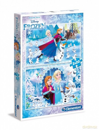 CLEMENTONI 2x20 el. Frozen [PUZZLE]