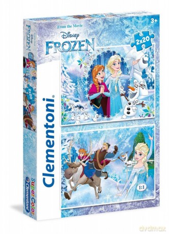 CLEMENTONI 2x20 el. Frozen [PUZZLE]