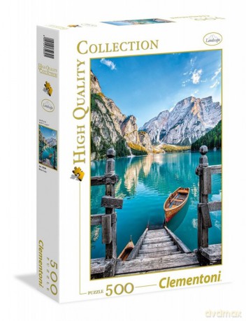 CLEMENTONI 500 el. Jezioro Braies [PUZZLE]