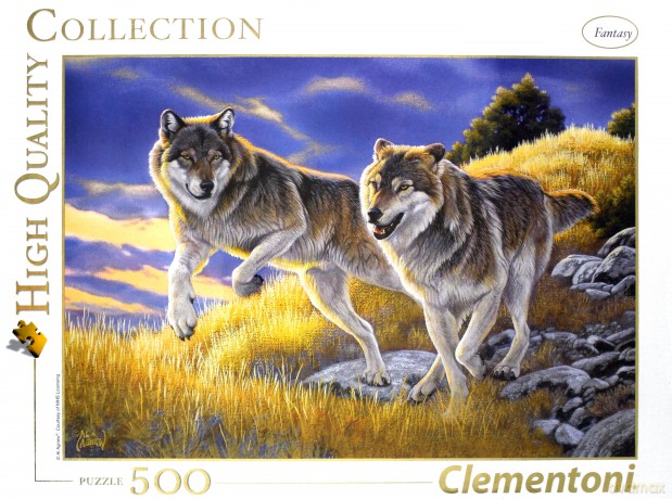 CLEMENTONI 500 el. Wilki [PUZZLE]