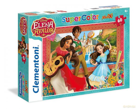 CLEMENTONI 60 el. Maxi Elena z Avaloru [PUZZLE]