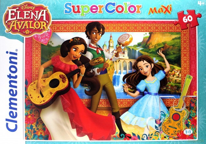 CLEMENTONI 60 el. Maxi Elena z Avaloru [PUZZLE]
