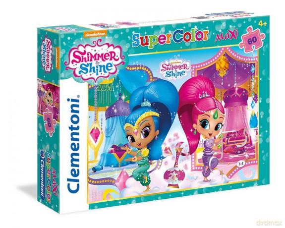 CLEMENTONI 60 el. Maxi Shimmer i Shine [PUZZLE]