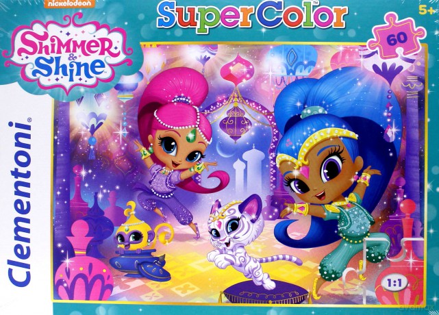 CLEMENTONI 60 el. Shimmer i Shine [PUZZLE]