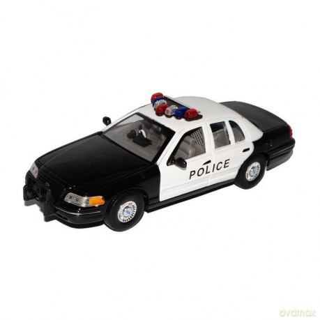 Ford Crown Victoria 1999, czarno-bialy