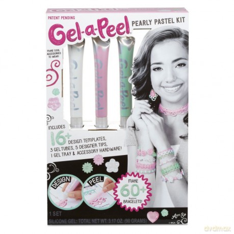 GEL-A-PEEL Zestaw Akcesoriów, Perłowe Pastele