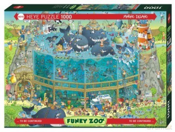 HEYE 1000 el. Funky Zoo Podwodne życie [PUZZLE]