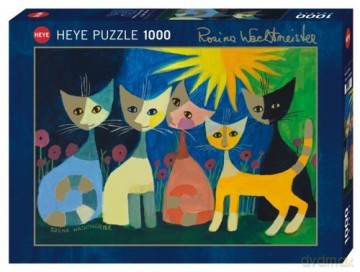 HEYE 1000 el. Kolorowe koty [PUZZLE]