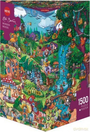 HEYE 1500 el. Wspaniały las [PUZZLE]