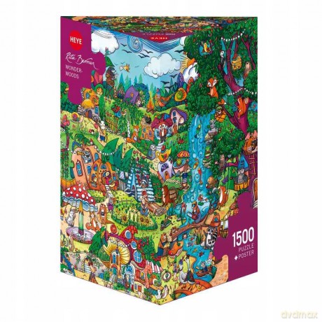 HEYE 1500 el. Wspaniały las [PUZZLE]