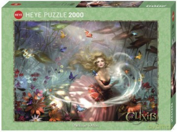 HEYE 2000 el. Piękność z motylami [PUZZLE]