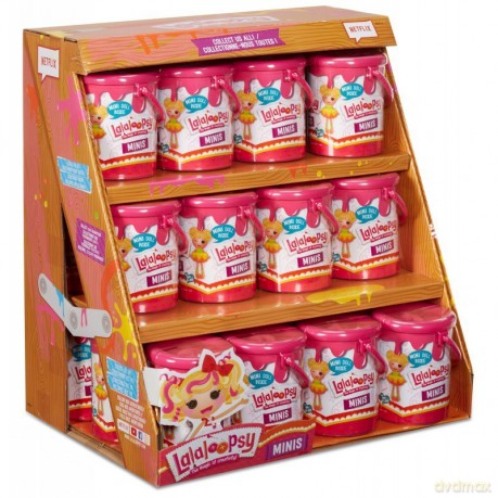 LALALOOPSY Mini Lalaloopsy w pojemniczkach display 24 sztuki [FIGURKA]