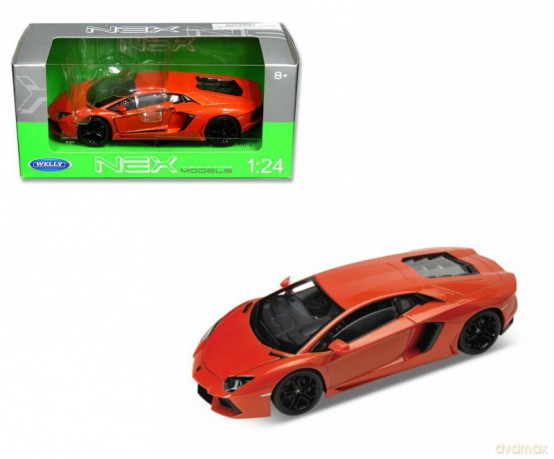 Lamborghini Aventador LP, czerwony