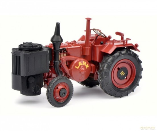 Lanz Bulldog D 9506 with Wood Gasifier (dark red matt)