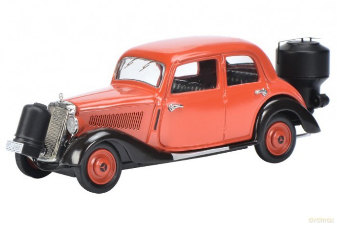 Mercedes-Benz 170V Limousine with Wood Gasifier (dark red matt)