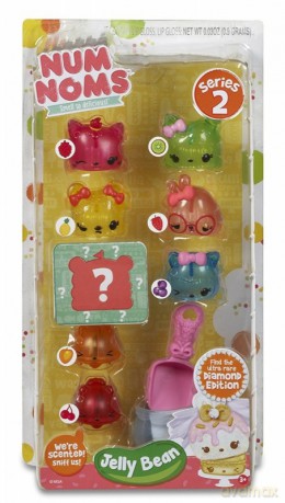 NUM NOMS Paczka deluxe, Żelki Jelly Bean [FIGURKA]