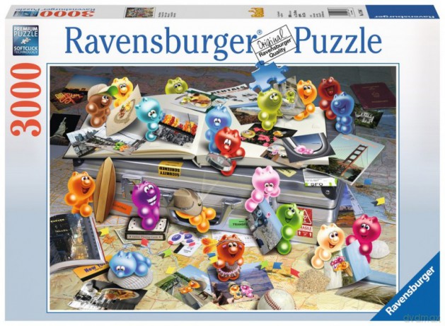 RAVENSBURGER 3000 el. Gelini' Podróżnicy [PUZZLE]