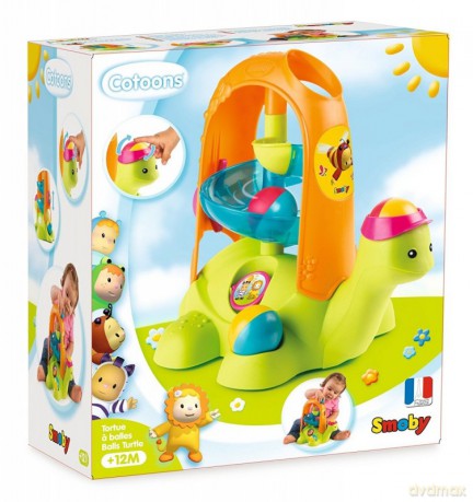 SMOBY Cootons Żółwik